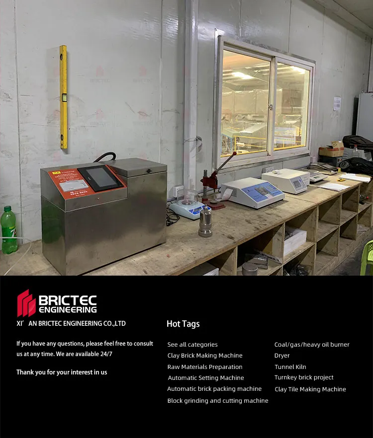 ईंट बनाने की मशीन क्ले उत्पाद प्रदर्शन परीक्षण के लिए प्रयोगात्मक एक्सट्रूडर 6