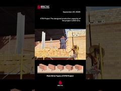 ब्रिकटेक के के टी बी प्रोजेक्ट के अंदर – निर्माणाधीन 1200 टन/दिन ईंट प्लांट